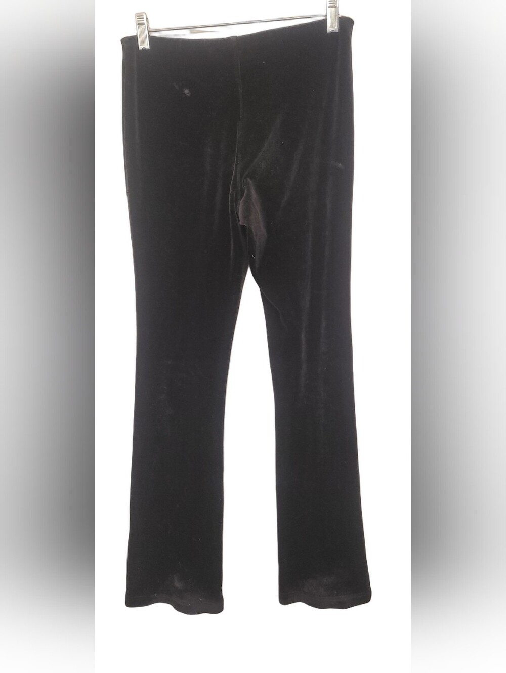 Energie Black Velvet Flared Joggers Sz Small